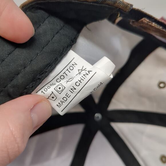 Trump 2020 Strapback Baseball Cap Multicolor One Size Adjustable Camouflage - Picture 9 of 9